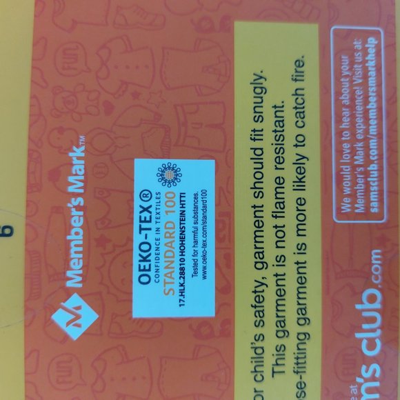 Member's Mark Children's 100% Cotton 4 Piece Long Sleeve Pajama Set - Picture 6 of 10